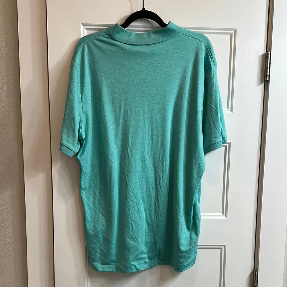 Polo by Ralph Lauren Men's Green Polo Shirt - Picture 4 of 4